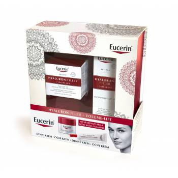 Eucerin Hyaluron-Filler + Volume-Lift Day Cream + Eye Cream Gift Set - mydrxm.com