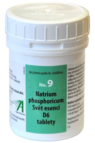 World of Essences Natrium phosphoricum D6 400 tablets