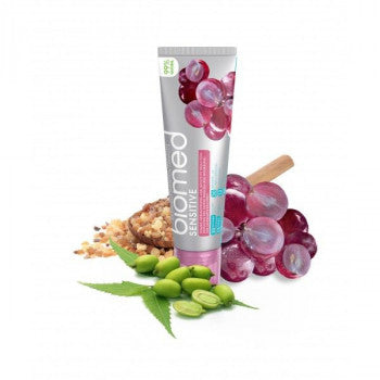 BIOMED Sensitive with grape seed extract toothpaste for sensitive teeth 100 g - mydrxm.com