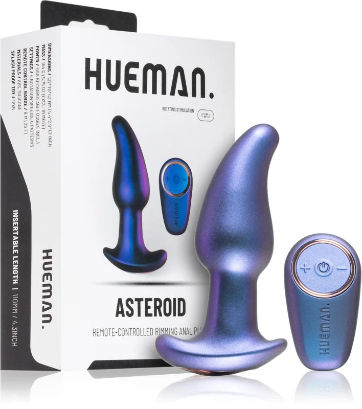 HUEMAN Asteroid Rimming Anal Plug 13.5 cm