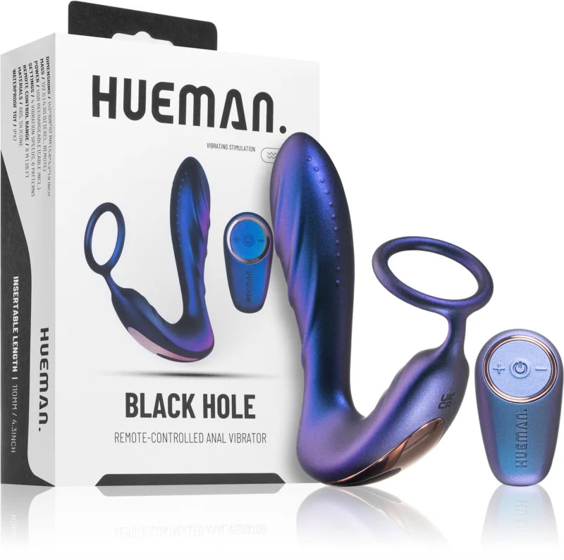 HUEMAN Black Hole plug 2-in-1; 14.3 cm