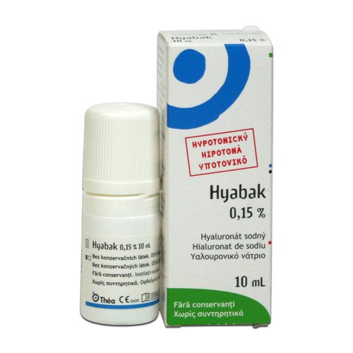 Hyabak 0.15% eye drops 10ml - mydrxm.com