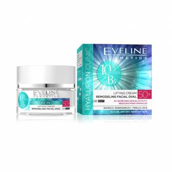 Eveline Hyaluron Clinic 50+ Day & Night Cream 50 ml - mydrxm.com