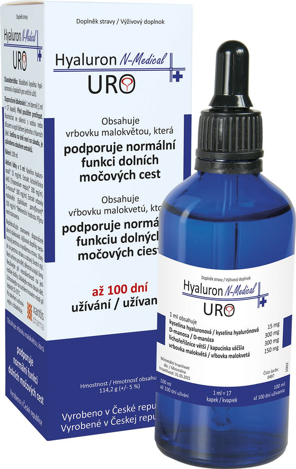 Hyaluron N-Medical URO drops 100 ml - mydrxm.com
