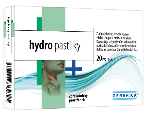 Generica hydro pastilles 20 lozenges - mydrxm.com