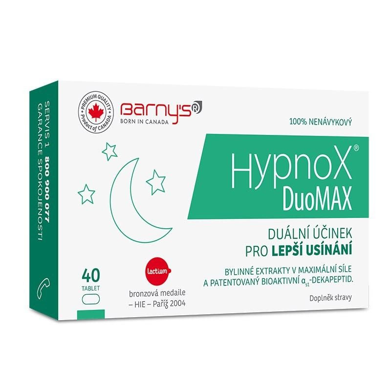 Barny's Hypnox DuoMAX 40 tablets for better and healthy sleep - mydrxm.com