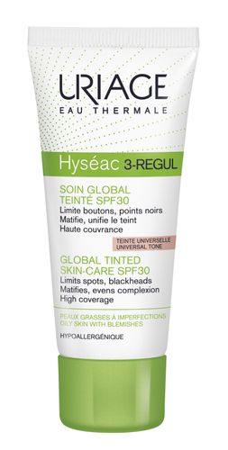 Uriage Hyséac 3-Regul Complex care for oily skin SPF 30 tinted cream 40 ml