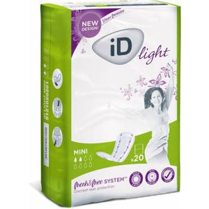 iD Light Mini incontinence pads 20 pcs - mydrxm.com