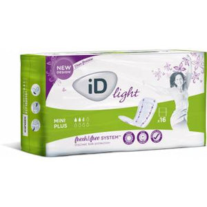 iD Light Mini Plus incontinence pads 16 pcs - mydrxm.com