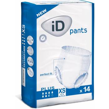 iD Pants X-Small Plus diaper pants 14 pcs - mydrxm.com