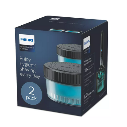 Philips Quick Clean Pod Cartridge CC12 - 2 pack