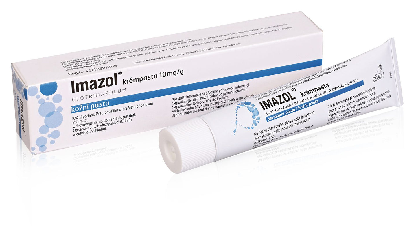 Imazol 10 mg / g cream paste 30 g - mydrxm.com