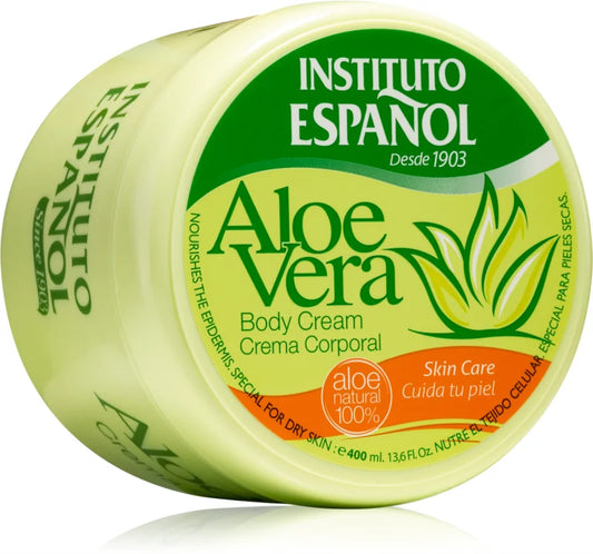 Instituto Español Aloe Vera Moisturizing Body Cream 400 ml