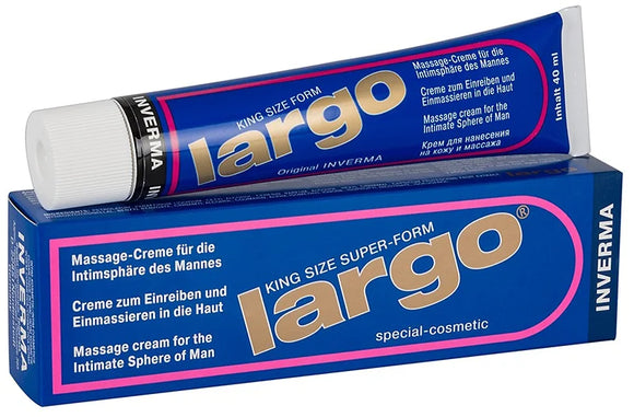 Inverma Johannes Lange Largo Massage crème for men 40 ml
