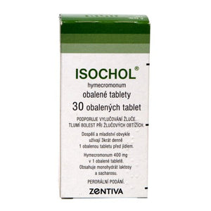 Isochol 400 mg 30 tablets - mydrxm.com