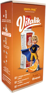 Isoline Vitalik Drink for kids Orange flavor 5 pcs