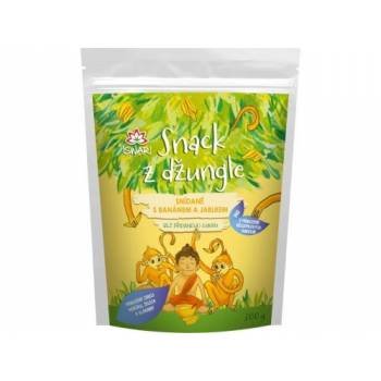 Iswari Jungle Snack BIO banana-apple breakfast mix 300 g - mydrxm.com