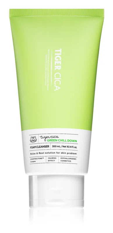 It's Skin Tiger Cica Green Chill Down Foam Cleanser 300 ml