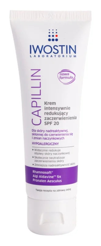 iwostin Capillin Intensive Skin Redness Reducing Cream 40 ml