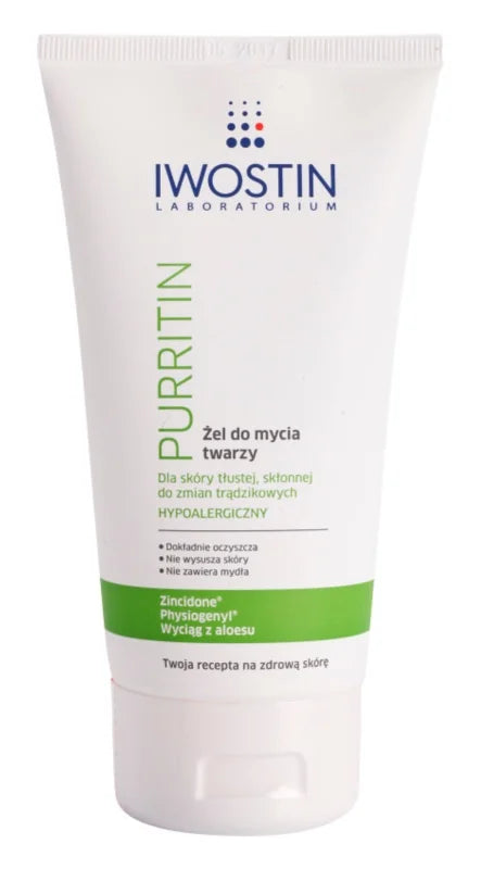 iwostin Purritin Washing gel for oily skin prone to acne