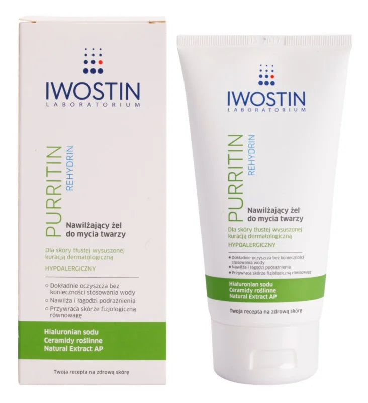 iwostin Purritin Rehydrin Moisturizing washing gel 150 ml