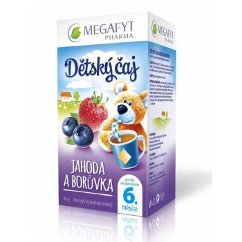 Megafyt Baby tea Strawberry and blueberry 20 x 2 g