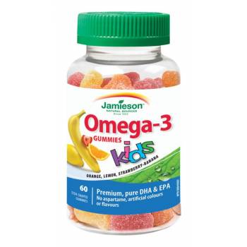 Jamieson Omega-3 Kids Gummies gelatin 60 pcs - mydrxm.com