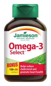 Jamieson Omega-3 Select 1000 mg 200 capsules - mydrxm.com