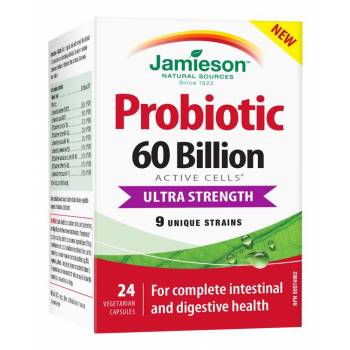 Jamieson Probiotic 60 billion ULTRA STRENGTH 24 capsules - mydrxm.com