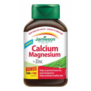 Jamieson Calcium Magnesium Zinc 200 tablets - mydrxm.com