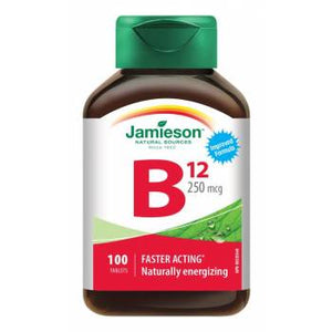 Jamieson Vitamin B12 250 μg 100 tablets - mydrxm.com