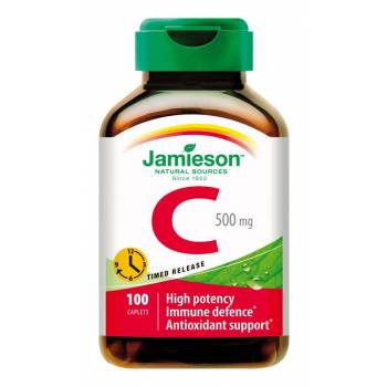 Jamieson Vitamin C Sustained Release 500 mg 100 tablets - mydrxm.com