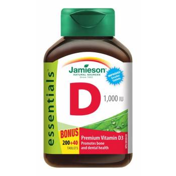Jamieson Vitamin D3 1000 IU 240 tablets - mydrxm.com