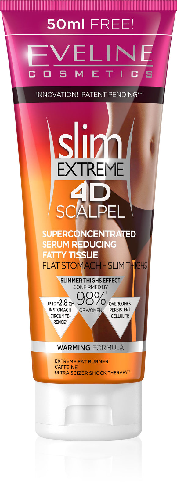 Eveline Slim EXTREME 4D Scalpel Super Concentrated Fat Reducing Serum 250 ml - mydrxm.com