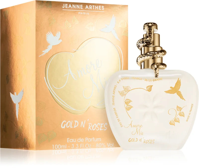 Jeanne Arthes Amore Mio Gold n' Roses eau de parfum limited edition 100 ml