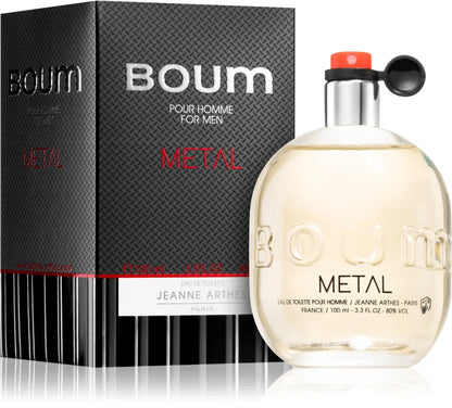 Jeanne Arthes Boum Metal eau de toilette for men 100 ml