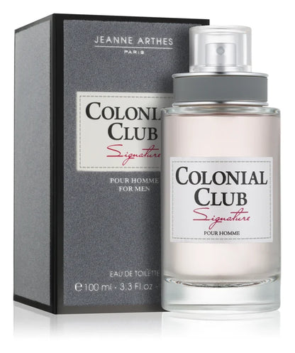 Jeanne Arthes Colonial Club Signature eau de toilette for men 100 ml