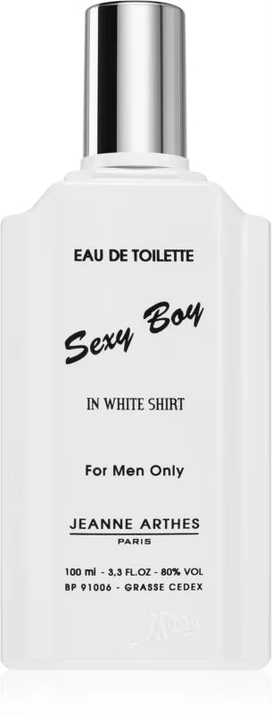 Jeanne Arthes Sexy Boy In White Shirt eau de toilette for men 100 ml