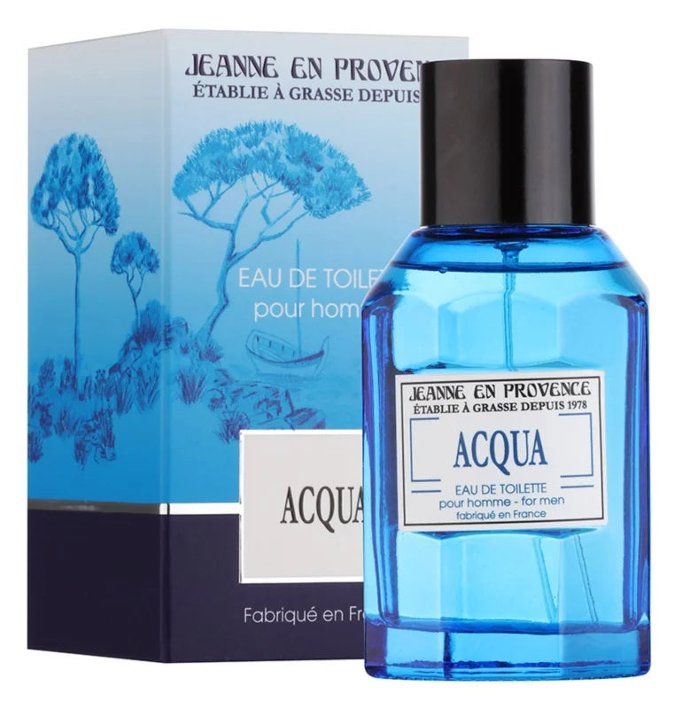 Jeanne en Provence Aqua eau de toilette for men 100 ml