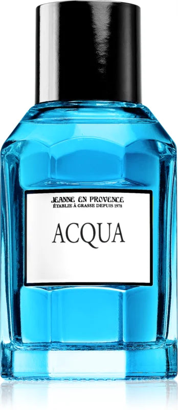 Jeanne en Provence Aqua eau de toilette for men 100 ml