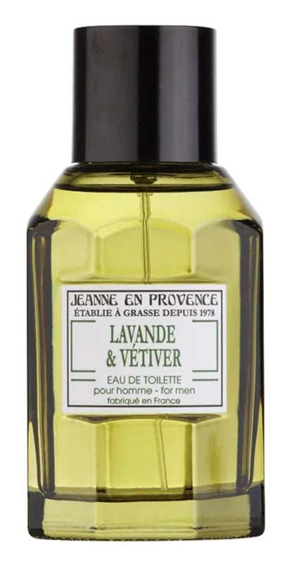 Jeanne en Provence Lavande & Vétiver eau de toilette for men 100 ml