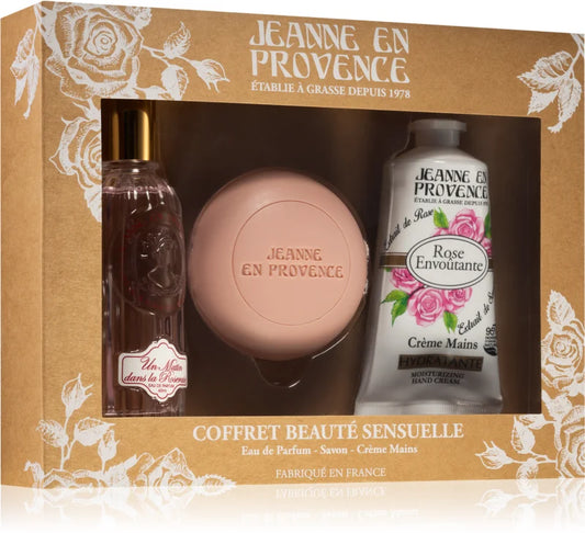 Jeanne en Provence Rose gift set for women