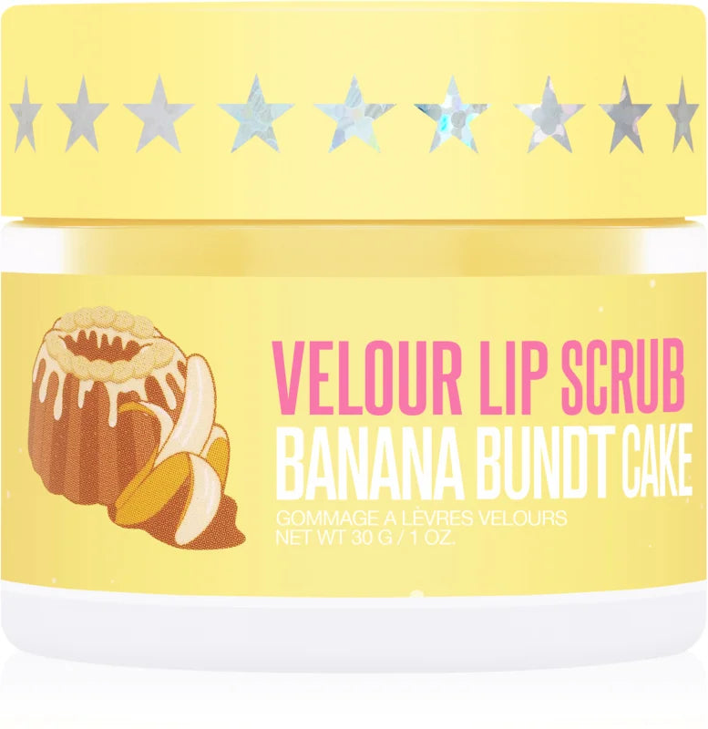 Jeffree Star Cosmetics Banana Bundt Cake Velour Lip Scrub 30 g