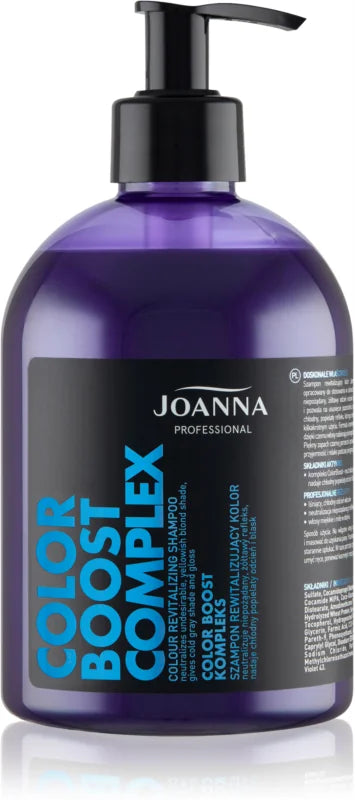Joanna Professional Color Boost Complex shampoo for blond and grey hair 500 ml