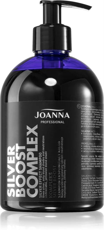 Joanna Silver Boost Complex purple shampoo 500 ml