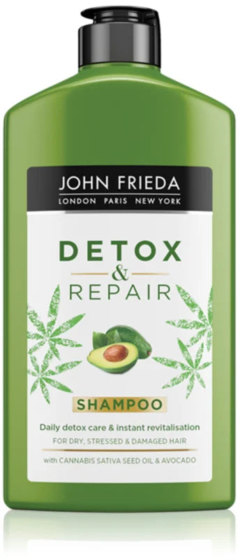 John Frieda Detox & Repair shampoo for damaged hair 250 ml
