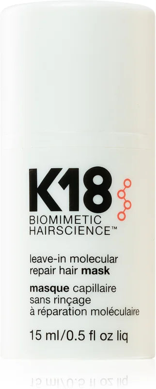 K18 Molecular Repair rinse-free hair care