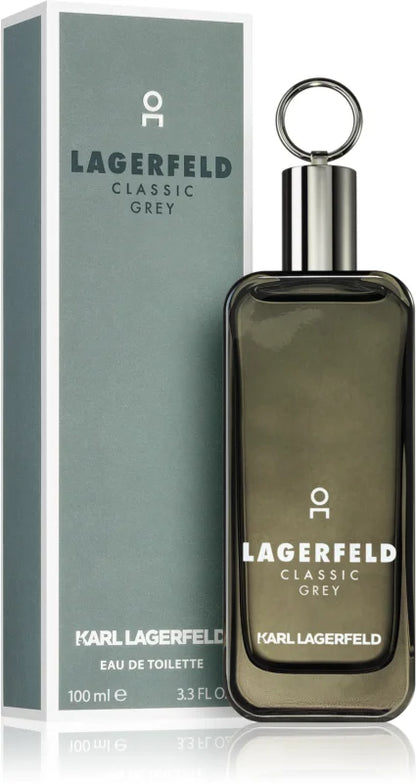 Lagerfeld Classic Grey by Karl Lagerfeld Eau de Toilette Spray 3.3 oz for Men