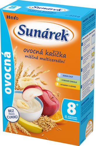 Sunárek Fruit porridge 225 g