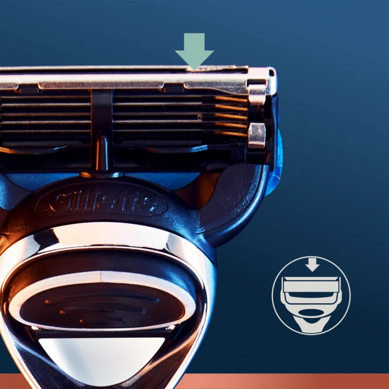 Razor Kin Neelehead King C. Gillette Shave & Edging Razor heads 3 pcs – My Dr. XM